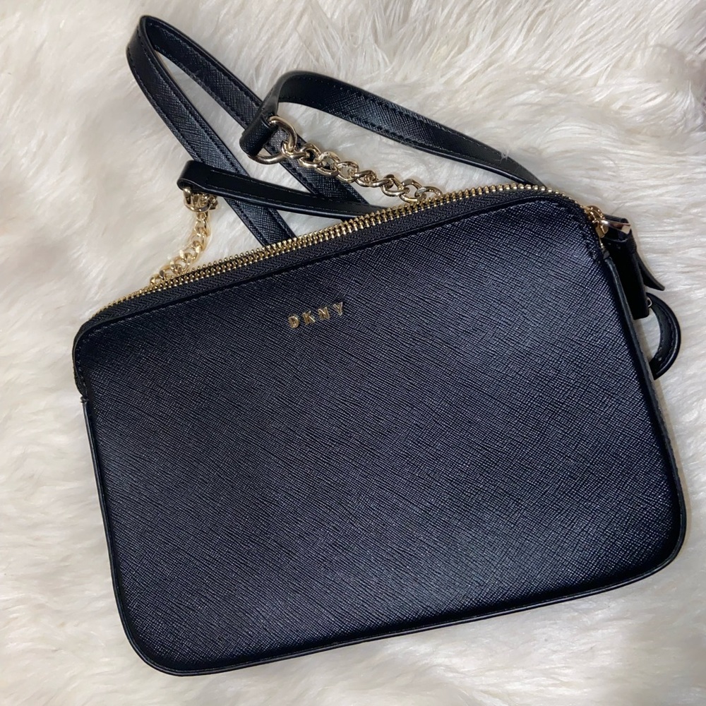 DKNY black crossbody